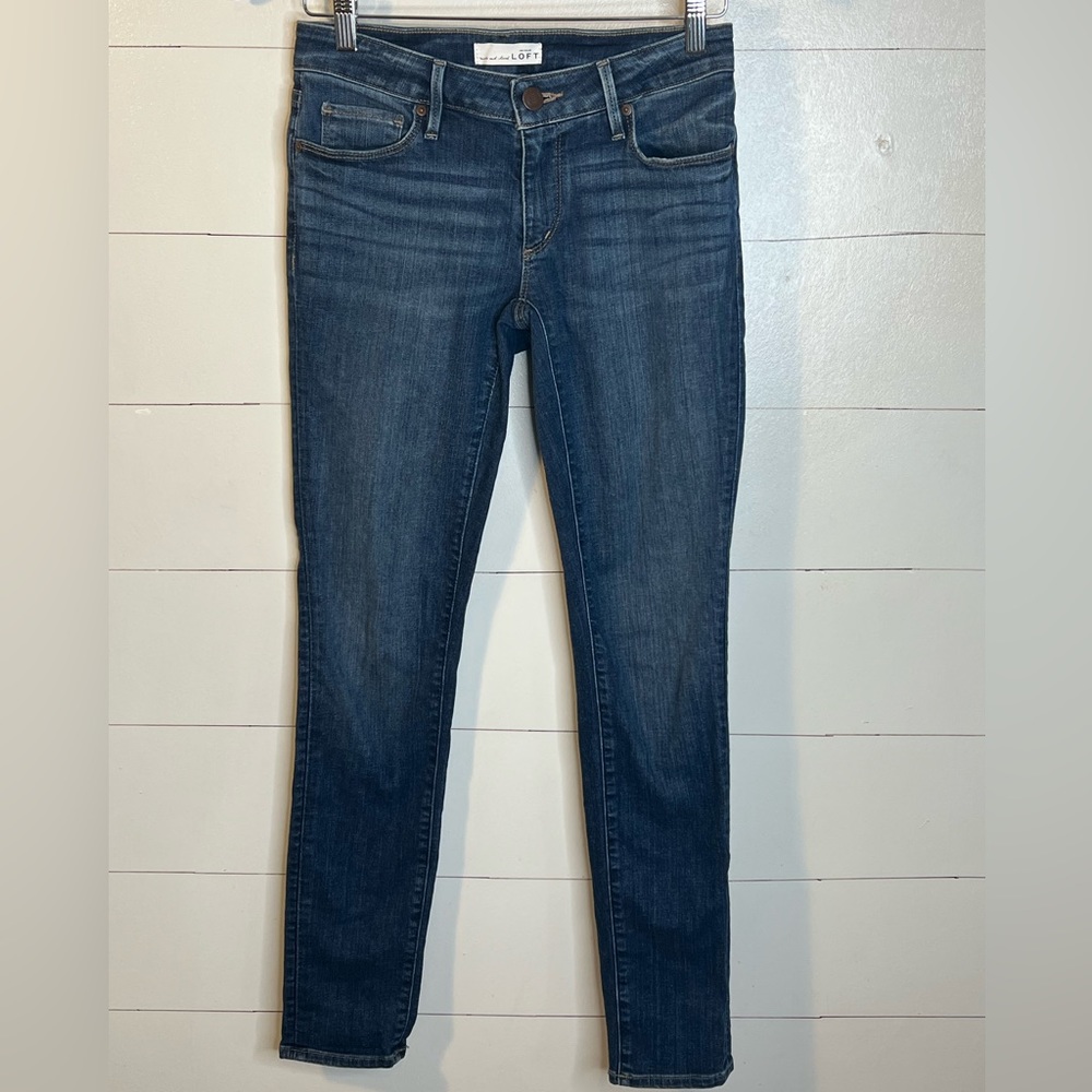 ANN TAYLOR LOFT SKINNY JEANS SZ 25